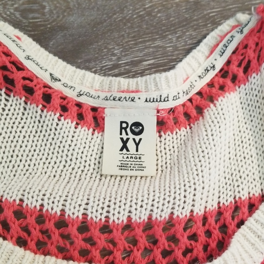 2 for $20 Roxy sweater hi lo L - Picture 3 of 8